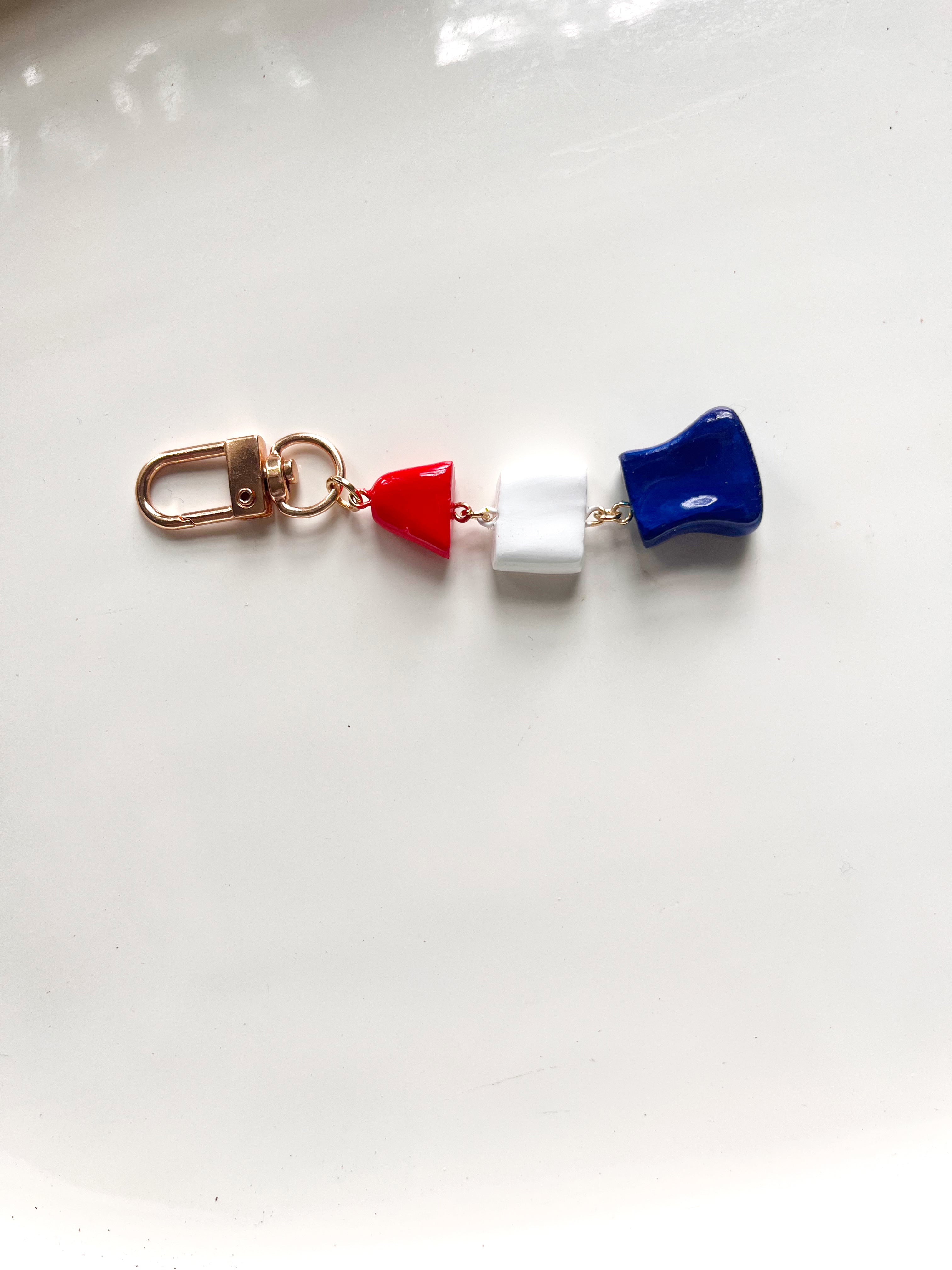 USA Bone Fish Charm